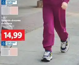 Lidl Spodnie dresowe chłopięce 98-128 Lupilu oferta