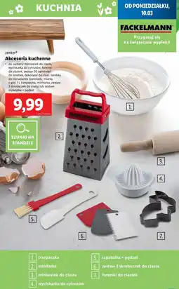 Lidl Szpatułka + pędzel Zenker oferta