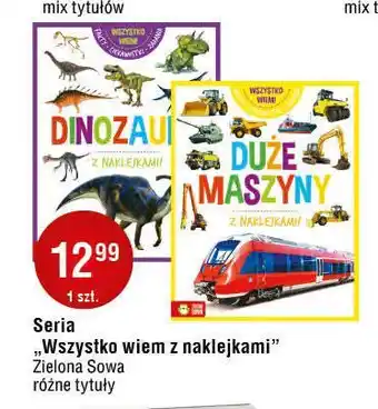 E.Leclerc Wszystko wiem! dinozaury z naklejkami oferta