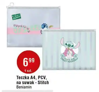 E.Leclerc Teczka a4 na suwak stitch Beniamin oferta