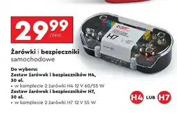 Biedronka Zestaw żarówek i bezpieczników oferta