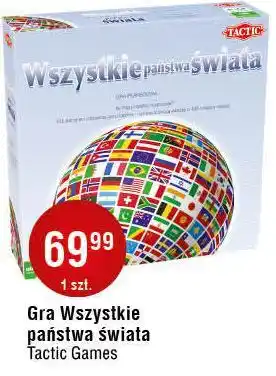 E.Leclerc Gra wszystkie państwa świata Tactic oferta