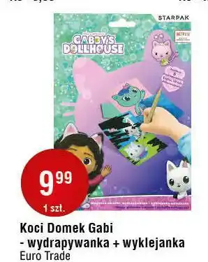 E.Leclerc Wydrapywanka + wyklejanka koci domek gabi Starpak oferta