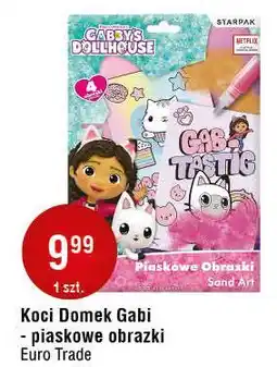 E.Leclerc Piaskowe obrazki koci domek gabi oferta