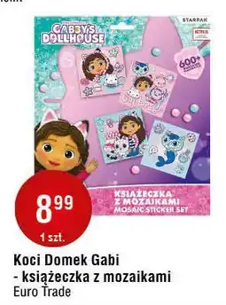 E.Leclerc Książeczka z mozaikami koci domek gabi oferta