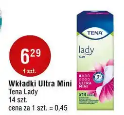 E.Leclerc Wkładki higieniczne ultra mini Tena Lady oferta