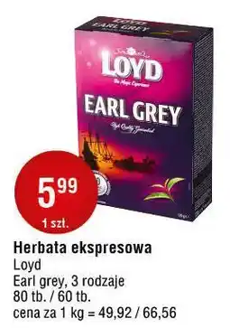 E.Leclerc Herbata Loyd Tea Earl Grey oferta