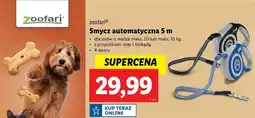 Lidl Smycz automatyczna 5 m Zoofari oferta