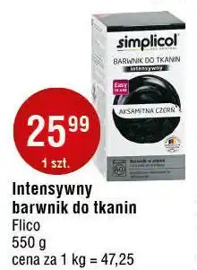 E.Leclerc Barwnik do tkanin aksamitna czerń Simplicol oferta