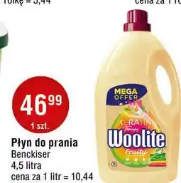 E.Leclerc Płyn do prania mix color fruity Woolite Keratin oferta