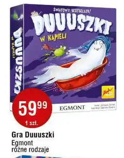 E.Leclerc Gra planszowa duuuszki w kąpieli Egmont oferta