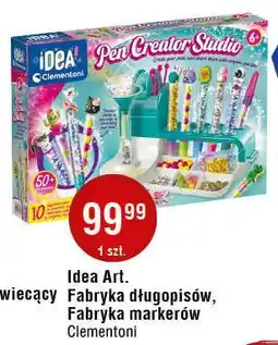 E.Leclerc Estaw kreatywny idea fabryka markerów Clementoni oferta