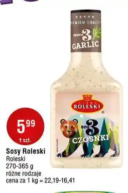 E.Leclerc Sos 3 czosnki Roleski oferta