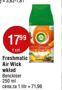 E.Leclerc Wkład brzoskwinia i egzotyczne kwiaty Air Wick Freshmatic oferta