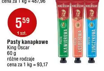 E.Leclerc Pasta kawiorowa King Oscar oferta