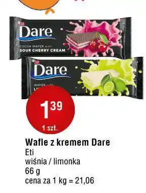 E.Leclerc Wafel z kremem limonkowym Eti Dare oferta