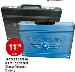 E.Leclerc Teczka z rączka 6 cm top secret Ziemia Obiecana oferta