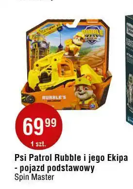 E.Leclerc Psi patrol pojazd z figurką rubble Spin Master oferta