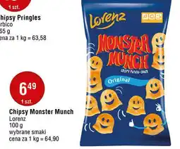 E.Leclerc Chrupki original Lorenz Monster Munch oferta