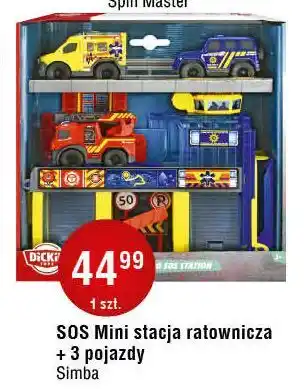 E.Leclerc Stacja ratownicza z pojazdami Dickie Toys oferta