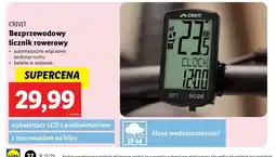 Lidl Licznik rowerowy bezprzewodowy Crivit oferta