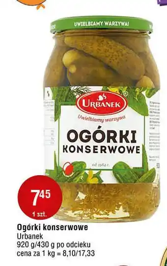 E.Leclerc Ogórki konserwowe Urbanek oferta