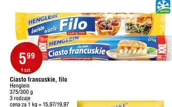 E.Leclerc Ciasto filo Henglein oferta