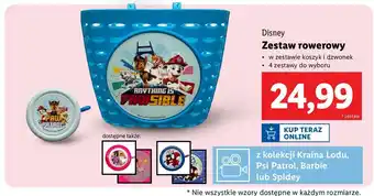 Lidl Zestaw rowerowy psi patrol oferta