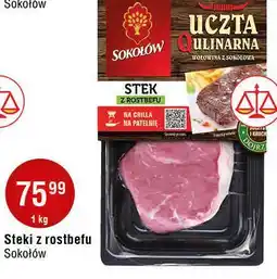 E.Leclerc Stek z rostbefu Sokołów Uczta Qulinarna oferta