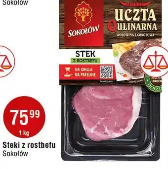 E.Leclerc Stek z rostbefu Sokołów Uczta Qulinarna oferta