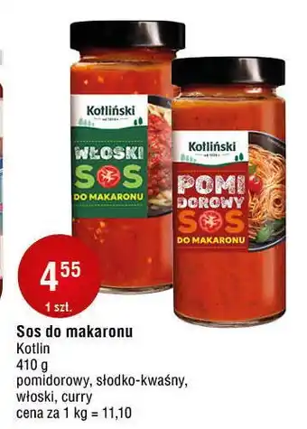 E.Leclerc Sos curry do makaronu Kotliński oferta