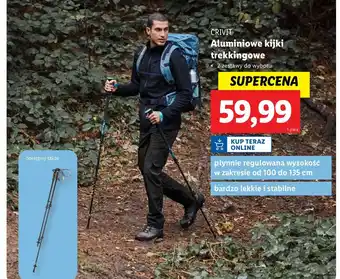 Lidl Kijki do trekkingu Crivit oferta