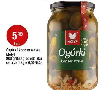 E.Leclerc Ogórki konserwowe Motyl oferta