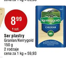 E.Leclerc Ser cheddar plastry Kerrygold oferta