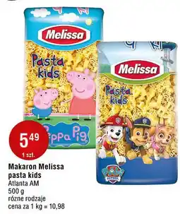 E.Leclerc Makaron dla dzieci peppa Melissa Pasta Kids oferta