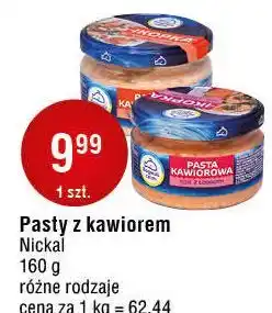 E.Leclerc Pasta z kawiorem łosoś Nickal oferta