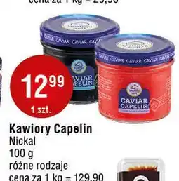 E.Leclerc Kawior capelin czarny Nickal oferta