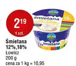 E.Leclerc Śmietana 12% Łowicz 1906 Łowicka oferta