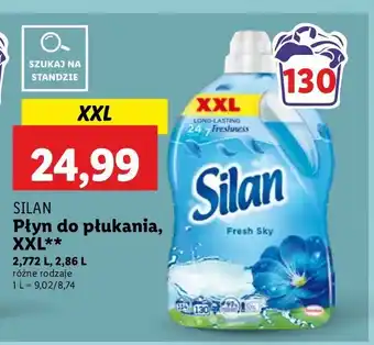 Lidl Płyn do płukania fresh sky Silan Classic oferta