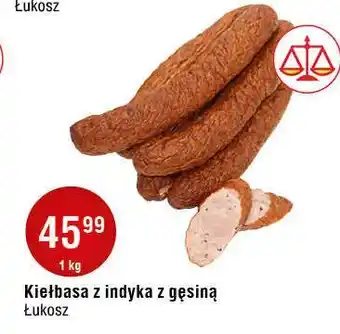 E.Leclerc Kiełbasa z indyka gęsiną Łukosz oferta