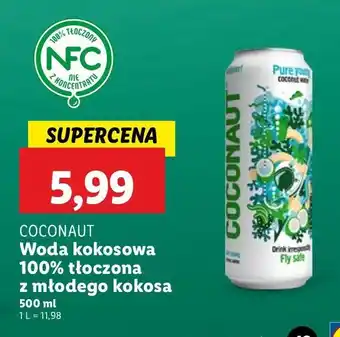 Lidl Woda kokosowa Coconaut oferta