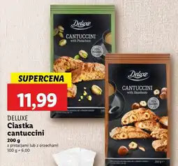 Lidl Ciastka cantuccini z orzechami Deluxe (Schwarz) oferta