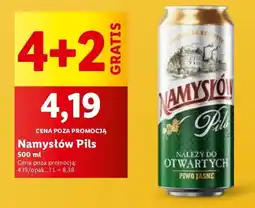 Lidl Piwo Namysłów Pils oferta