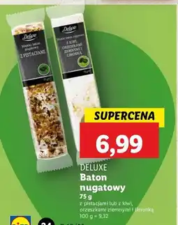 Lidl Baton nugatowy z kiwi Deluxe (Schwarz) oferta