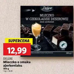 Lidl Mleczko w czekoladzie deserowej ajerkoniak Deluxe (Schwarz) oferta