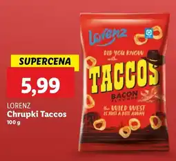 Lidl Chrupki bekon Lorenz Taccos oferta