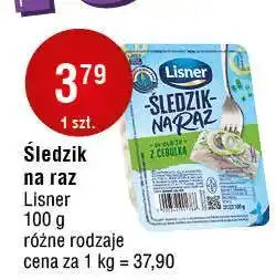 E.Leclerc Śledzik na raz z cebulką Lisner Na Raz oferta