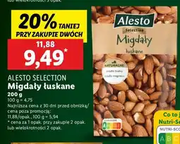 Lidl Migdały łuskane Alesto oferta