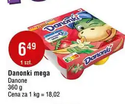 E.Leclerc Serek banan-truskawka-wanilia Danone Danonki Mega oferta