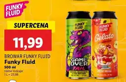 Lidl Piwo Funky Fluid Gelato Ice Cream Sour oferta